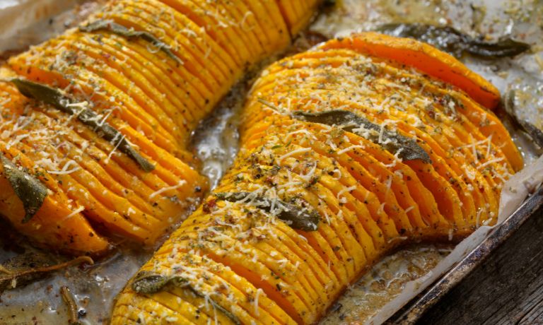 Hasselback Squash