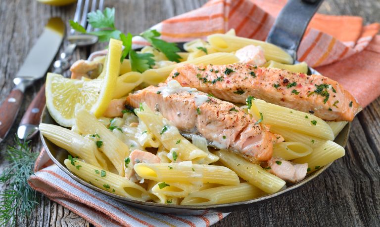 Salmon Pasta