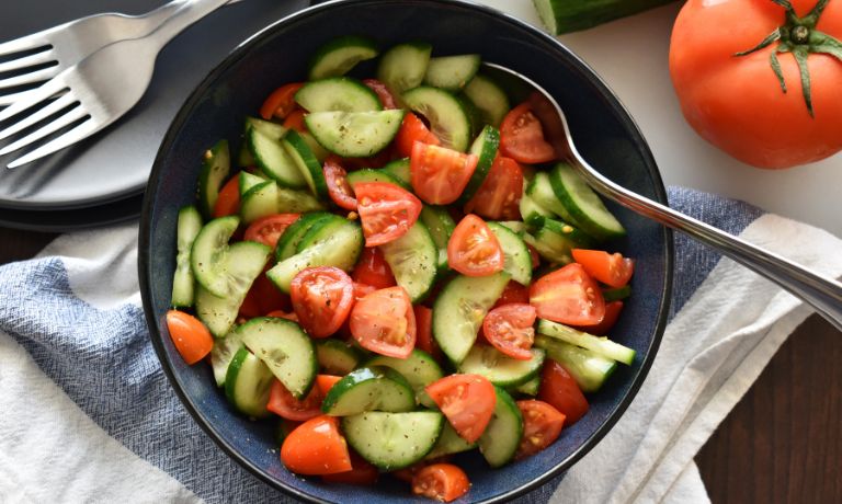 Tomato And Cucumber Salad